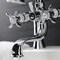 Kingston Brass KS248C Deck Mount Clawfoot Tub Faucet with Hand Shower, Polished Chrome KS248C - alternate 3